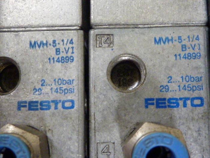 Used FESTO Control Block / Valve Terminal IFB8-02 #52832