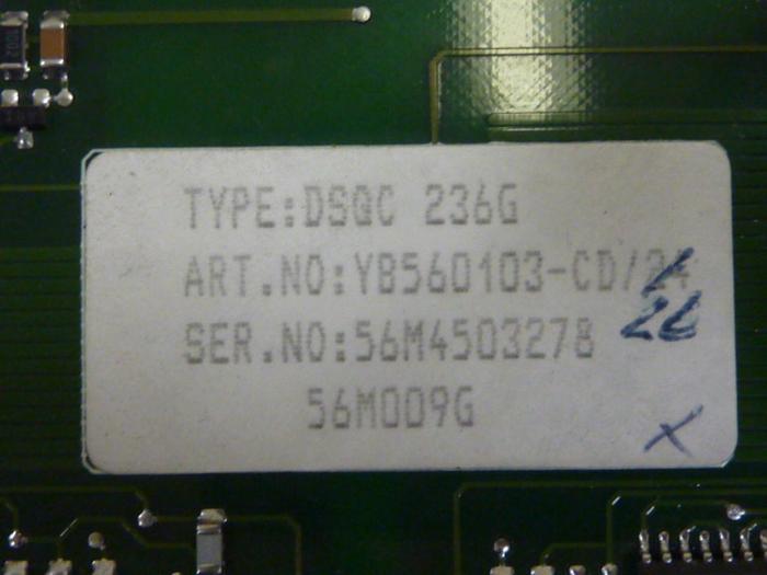 Used ABB Power Supply Drive YB560103-CD/24 #62910