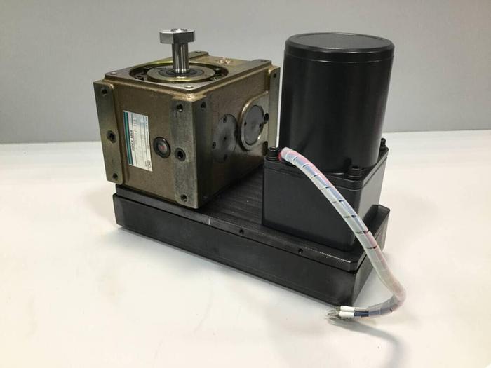 Used CKD CORP 6 Position Gear Indexer w/ Gear Motor RGIS050-006270S1F1-X002029 Used