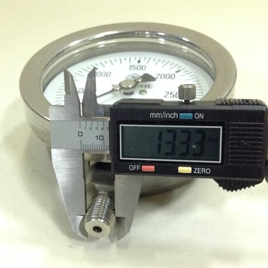 Used MCDANIEL CONTROLS Gauge S-B #83927