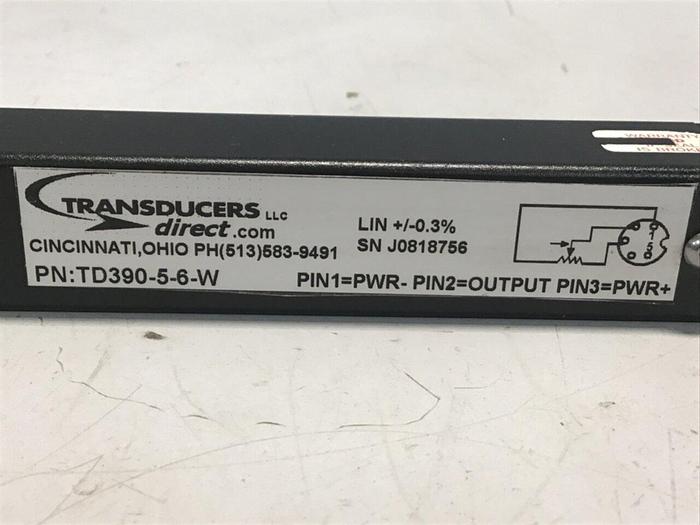 Used TRANSDUCERS DIRECT Linear Transducer TD390-5-6-W #124490