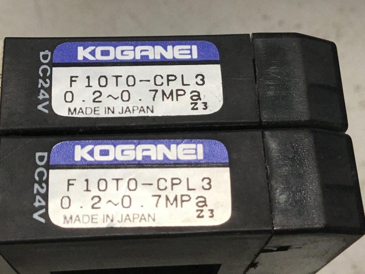 Used KOGANEI Manifold w/ Valve F10M2AJ USED