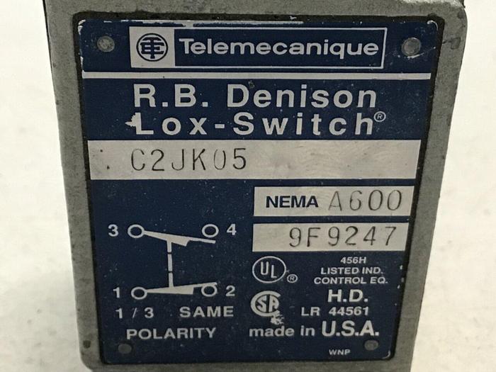 Used TELEMECANIQUE Lox-Switch C2JK05 #121783