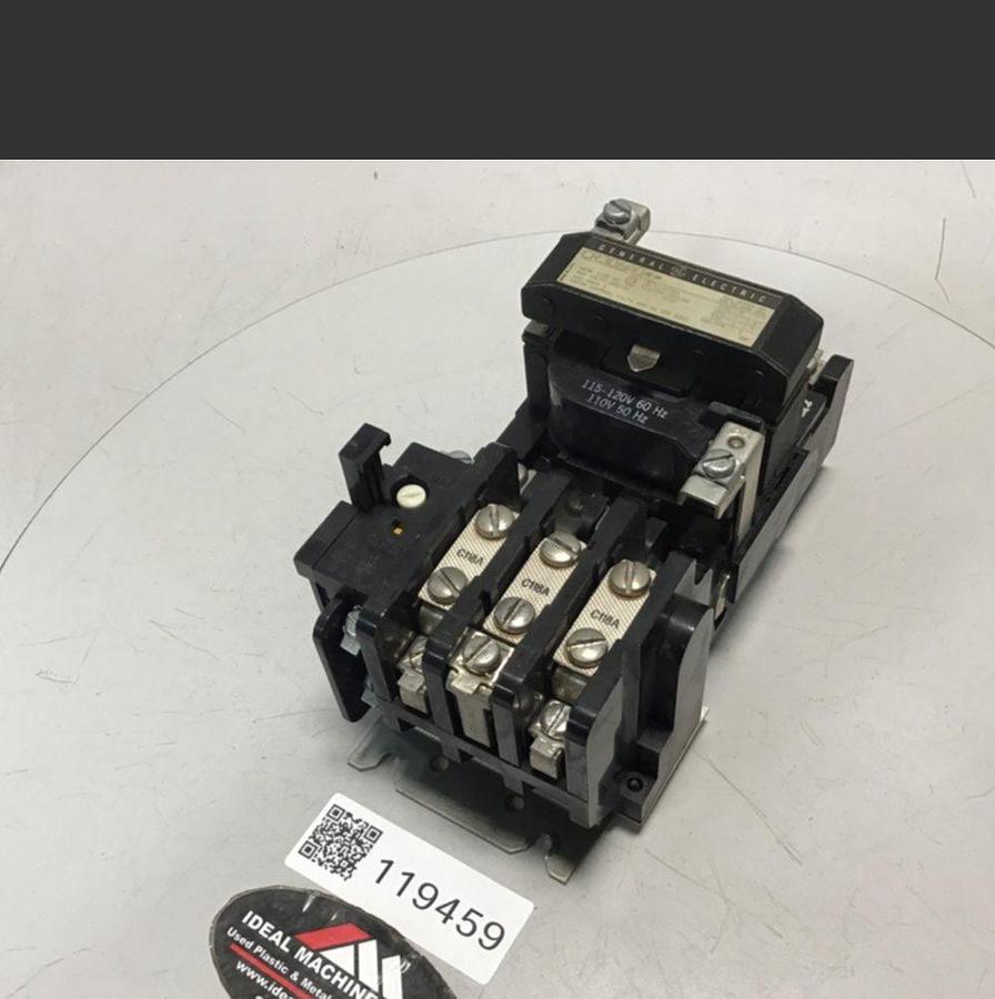Used GENERAL ELECTRIC (G.E.) Motor Starter Size 00 CR306A0 USED