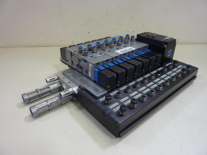 Used FESTO Control Block / Valve Terminal IFB8-02 #61259