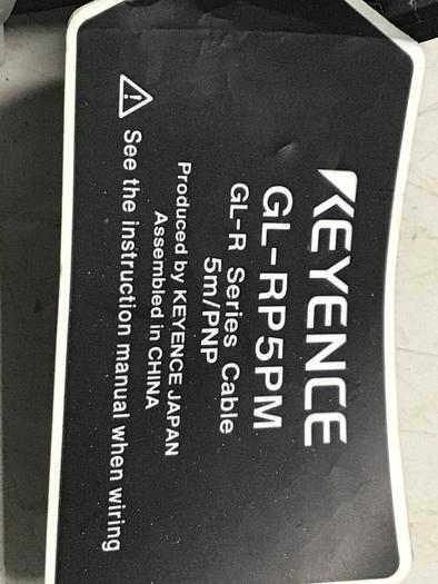 Used KEYENCE CORP Cable GL-RP5PM #133685