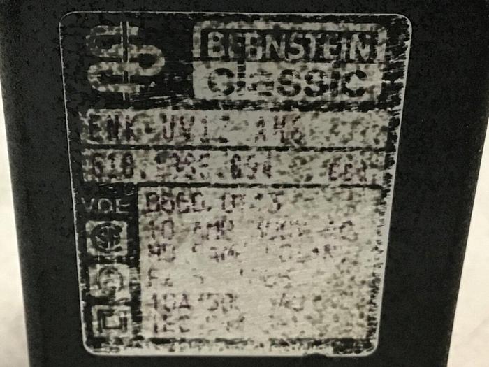 Used BERNSTEIN Limit Switch ENK-UV1Z AHS Used