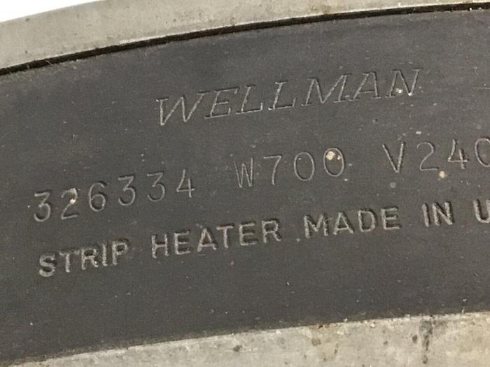 Used WELLMAN 700 Watt Heater Band 326334 700W #125844