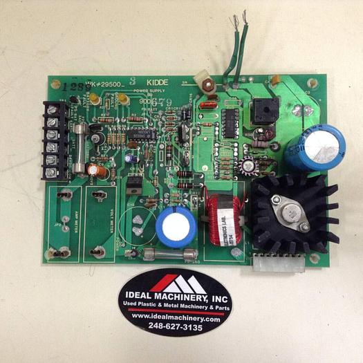 Used KIDDE ALARMLINE Power Supply Circuit Board 900679 #81113