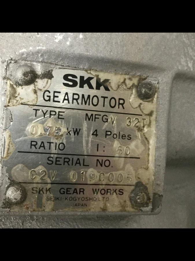 Used TOSHIBA Induction Motor IKFCKLK8 #107231