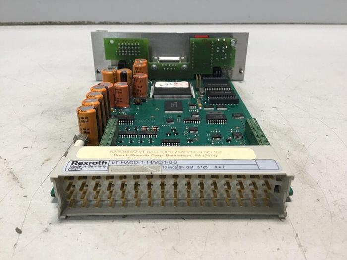Used REXROTH Card R9789 VT-HACD-1-14/V0/1-0-0 Used