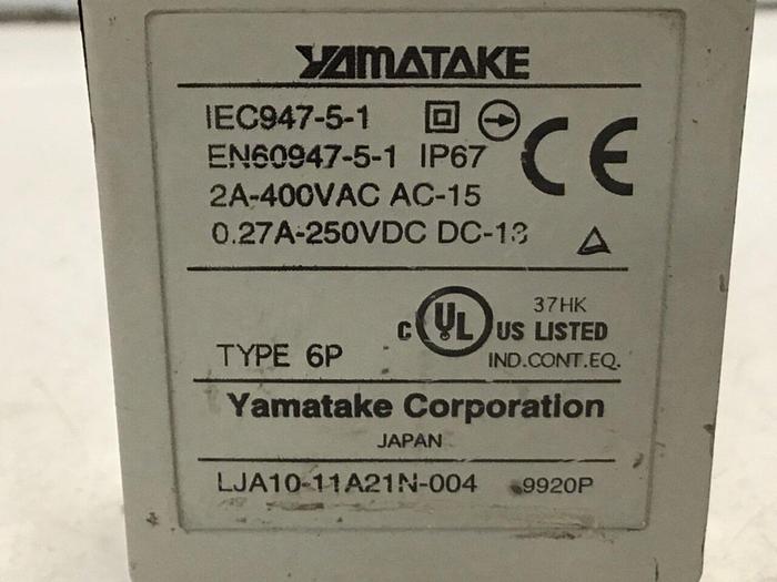 Used YAMATAKE Limit Switch LJA10-11A21N-003 #121741