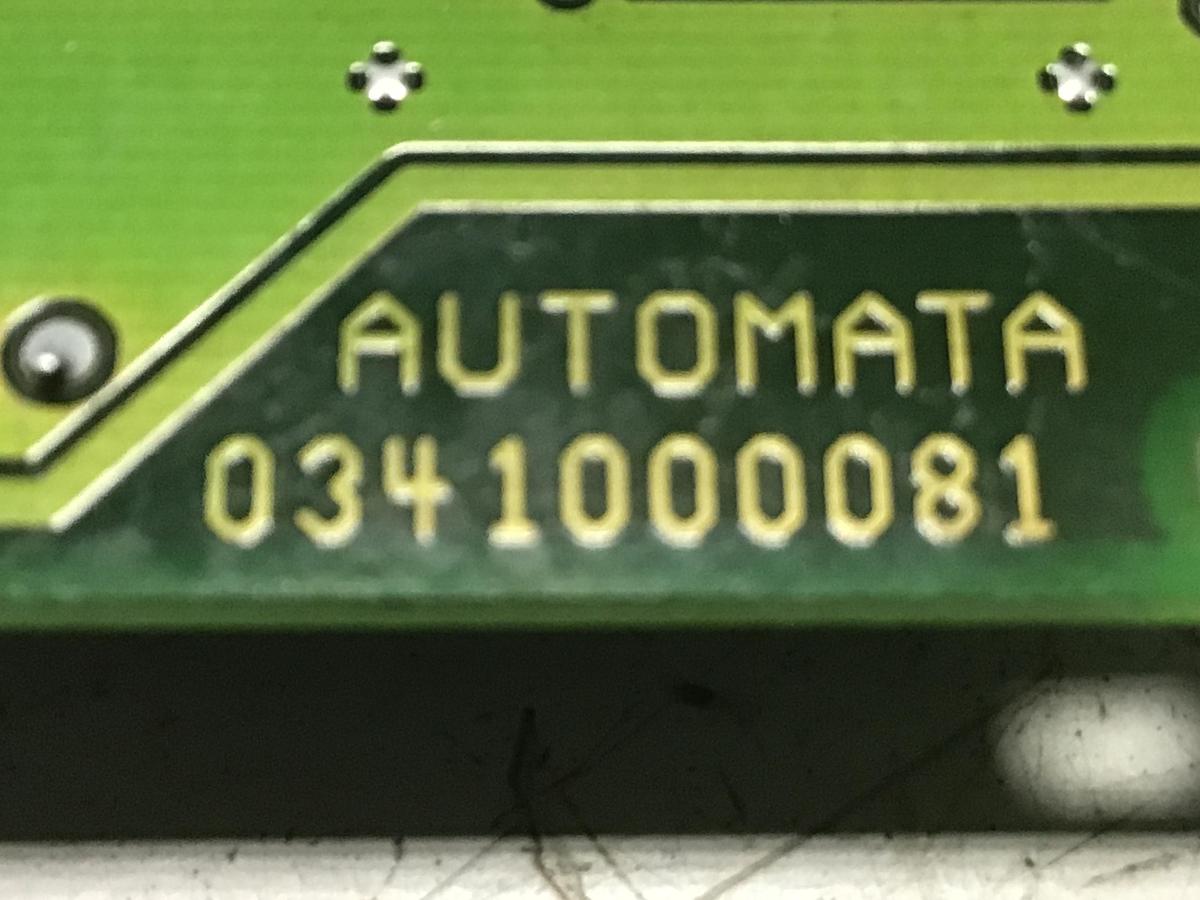 Used AUTOMATA 0341000081 Circuit Board Used #140868