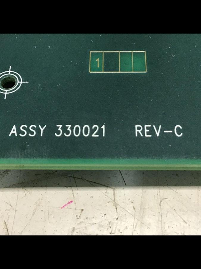 Used VAN DORN Temperature Circuit Board PC330-021 330-021 #143163