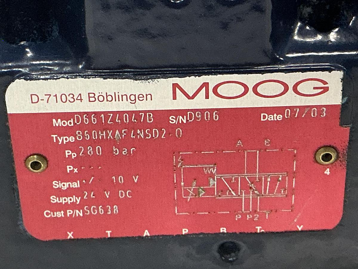 Used MOOG D661Z4047B