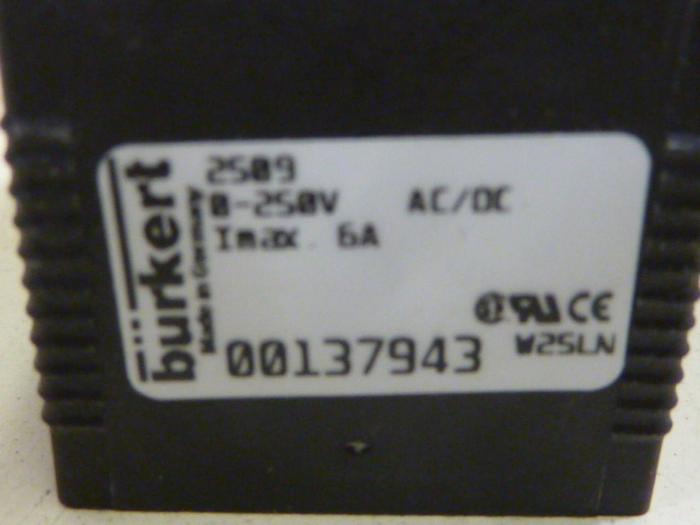 BURKERT EASY FLUID CONTROL Solenoid Valve 00453021 #67107