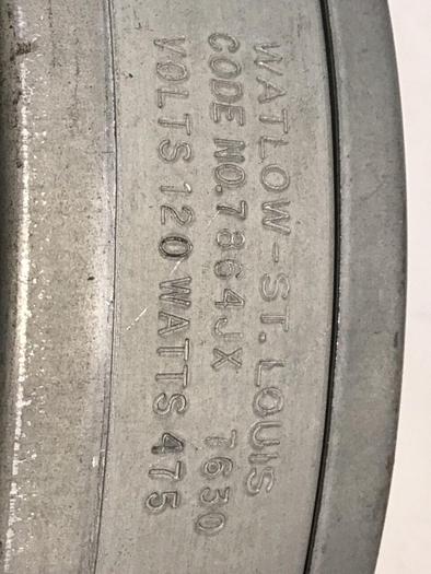 Used WATLOW 475 Watt Heater Band 7864JX #126349