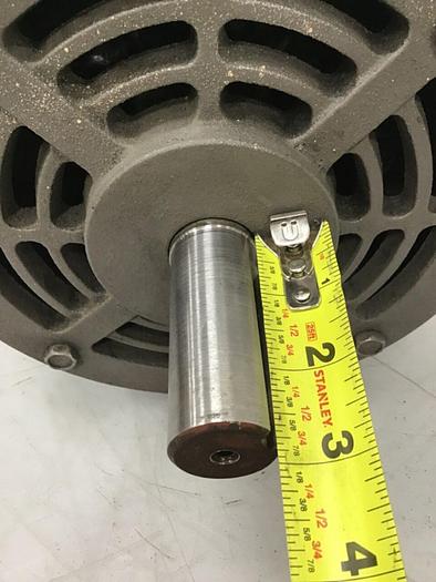 Used TOSHIBA 5 HP Motor B0054DGF2A3 #123128