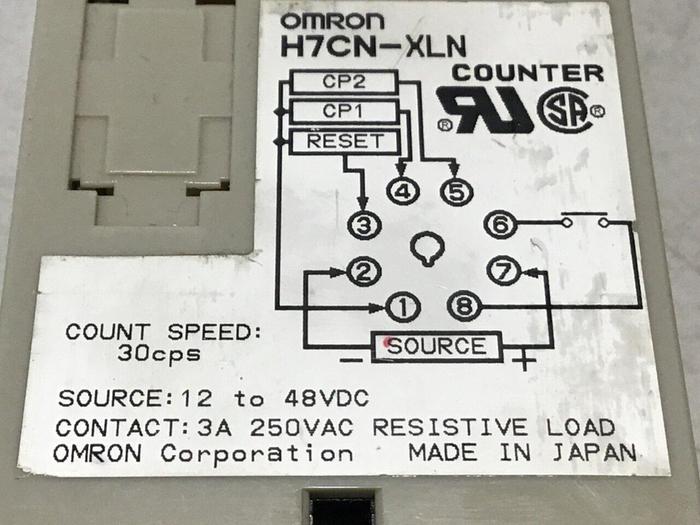 Used OMRON Counter H7CN-XLN #128900