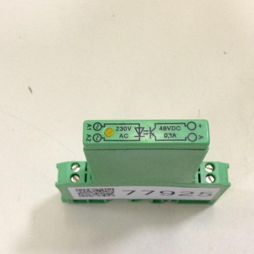 Used PHOENIX CONTACT Relay Module EMG 10-OE-230AC/48DC/100 #77925