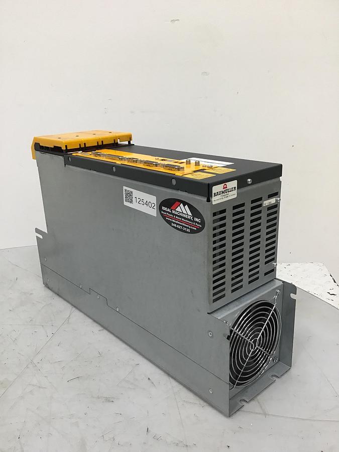 Used BAUMULLER BUM61-40/60-54-B-M-13 SERVO DRIVE CONTROL USED #125402