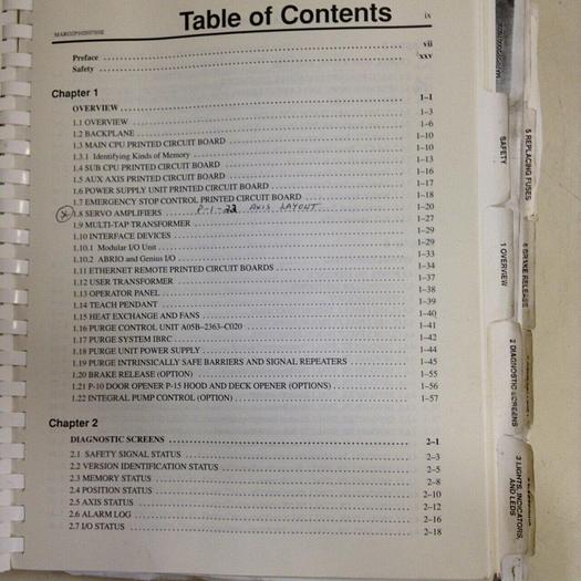 Used FANUC Maintenance Manual MARO2P10203704E #70959