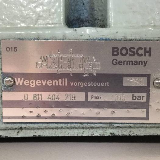 Used BOSCH Proportional Valve 0 811 404 219 Used