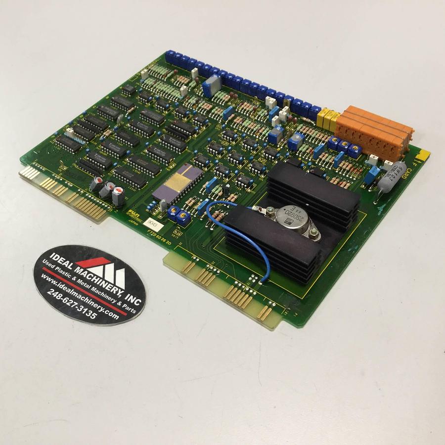 Used FUJI ELECTRIC Processor Card F770 60 26 3D F77060263D UM200-D0IC Used #94025