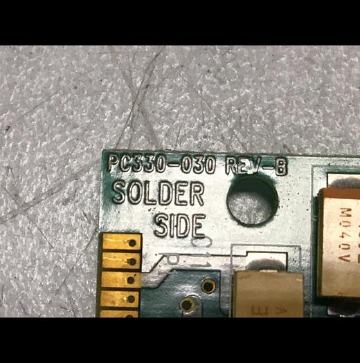 Used VAN DORN Communication Board PC330-081 330-081 Used
