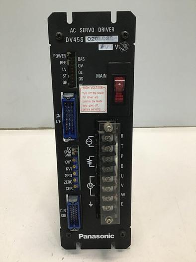 Used PANASONIC AC Servo Driver DV45S020LD2CA #114407