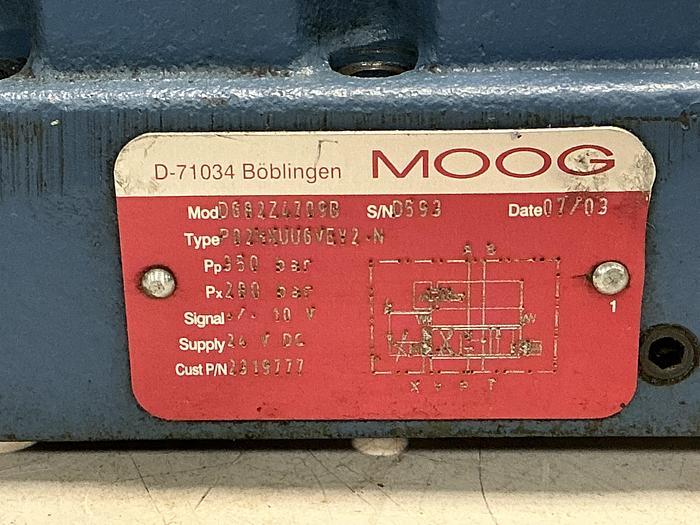 Used MOOG D633-7115