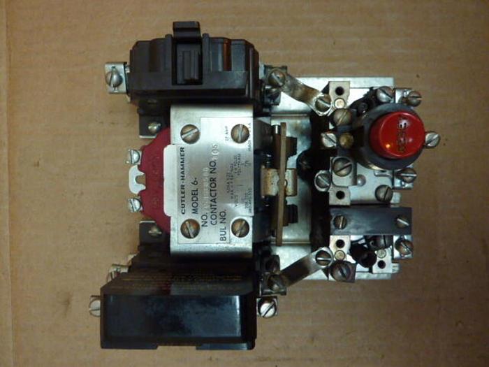 Used CUTLER HAMMER Motor Starter Size 1 9586ED58G #27066