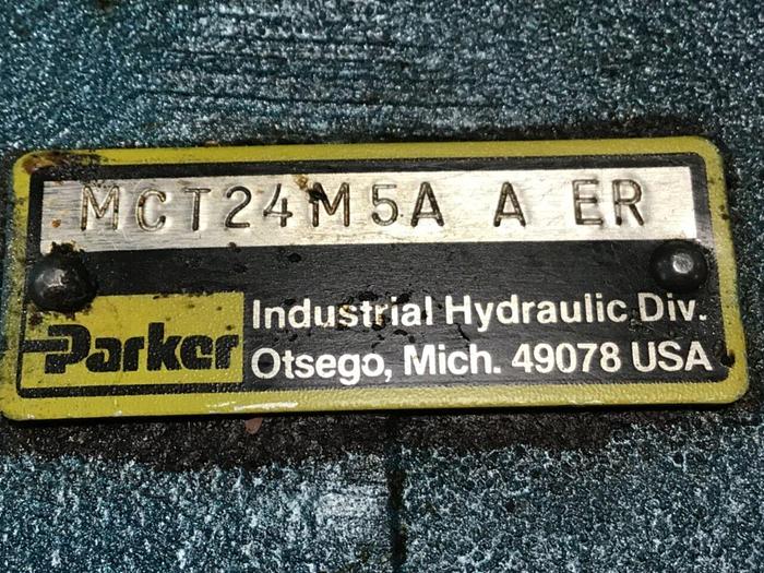 Used PARKER Valve MCT24M5A A ER #140533