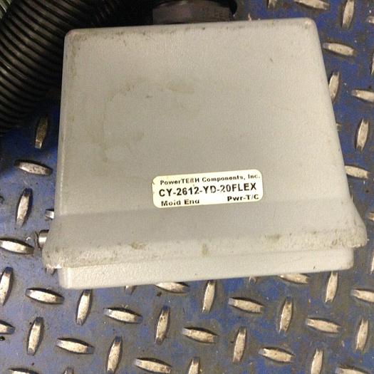 Used POWER TECH Thermocouple Cable CY-2612-YD-20FLEX #81990