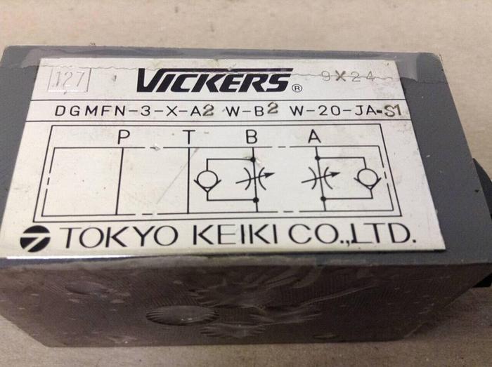 Used VICKERS Check Valve DGMFN3XA2WB2W20JAS1 #70805