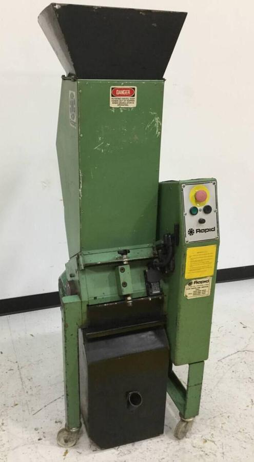 Used RAPID 3 HP Grinder Granulator 611-SR USED