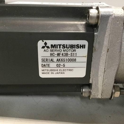 Used MITSUBISHI Servo Motor HC-MF43B-S11 USED