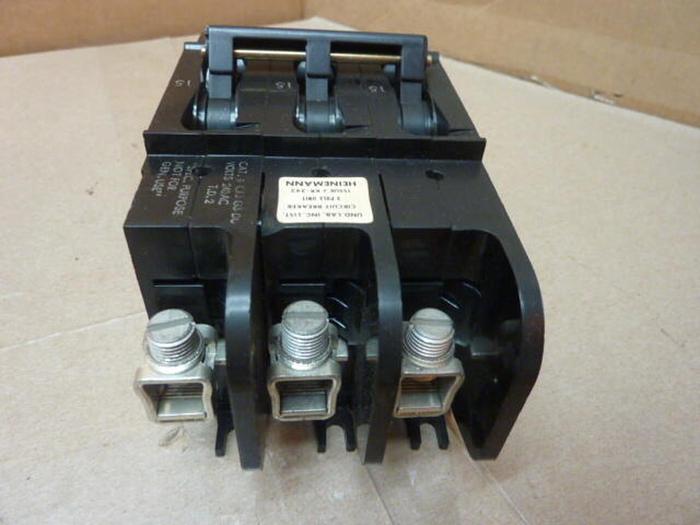 HEINEMANN 15 Amp Circuit Breaker CF3-G3-DU #31214