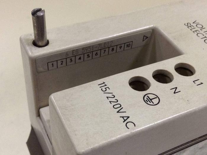 Used SIEMENS Power Supply 6ES5 951-7LD12 #87321