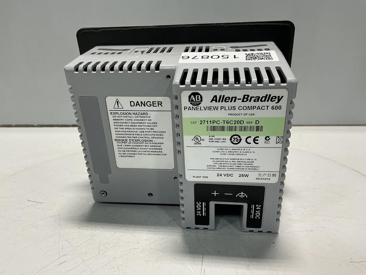 Used ALLEN BRADLEY 2711PC-T6C20D