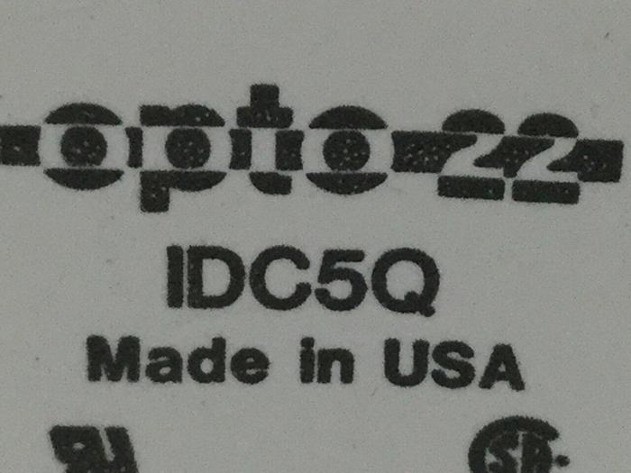 Used OPTO 22 I/O Module IDC5Q #105542