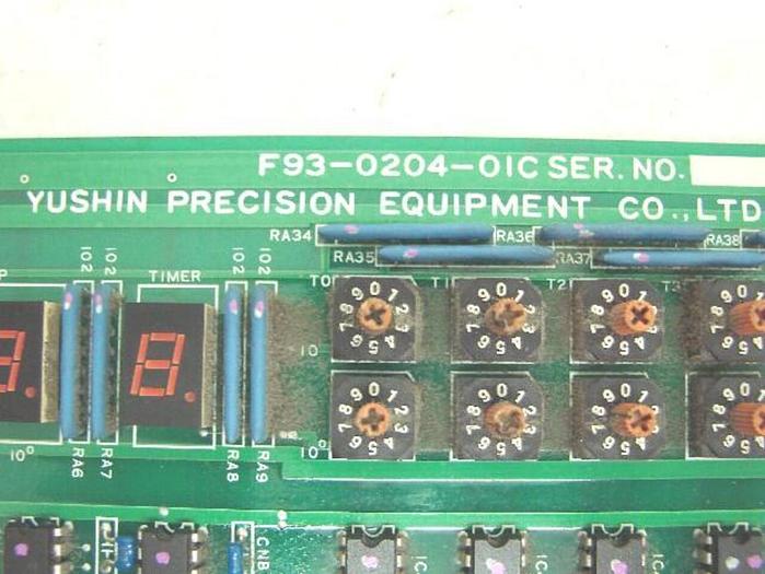 Used YUSHIN Control Board F93-0204-OIC #8910