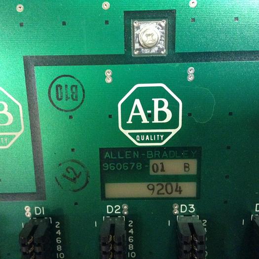 Used ALLEN BRADLEY 12 Slot I/O Chassis 1771-A3B1 SER A #69371 DNL SCRAPPED