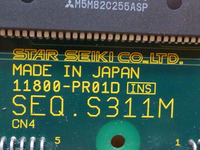 Used STAR SEIKI Sequence Board 11800-PR01D #5688