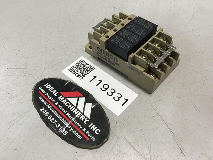 Used OMRON Relay & Socket G6B-1174P-FD-US P6BF-4BND #119331