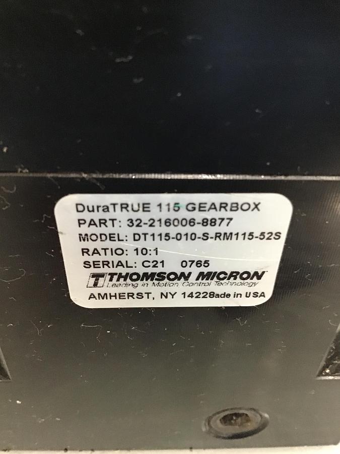 Used THOMPSON DT 115-010-0-RM115-52S