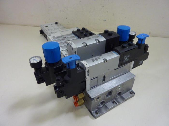Used FESTO Control Block / Valve Terminal VTSA-FB-NPT Used