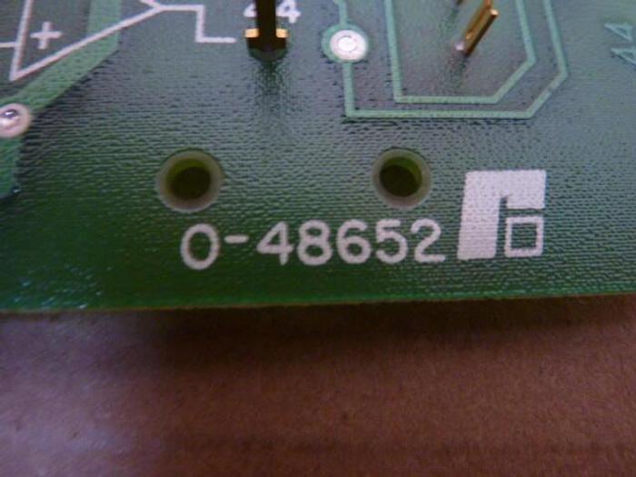 Used RELIANCE Circuit Board 0-48652 USed