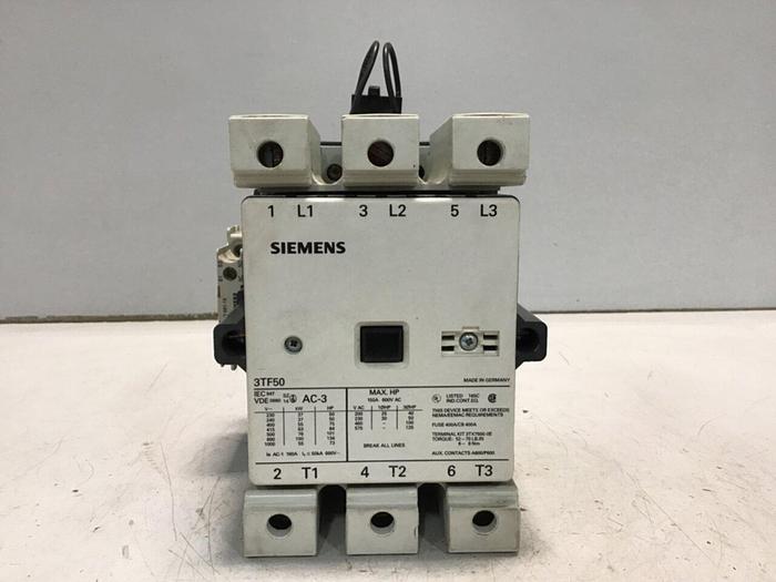 Used SIEMENS Contactor 3TF5022-OAK6 Used