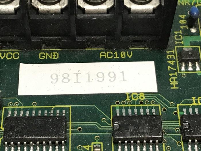 Used MITSUBISHI Circuit Board 98I1614 Used